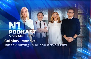 Golobovi manevri, Janšev miting in Kučan v svoji koži | N1 podkast s Suzano Lovec