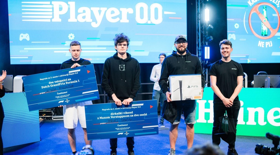 Z Maxom Verstappnom se bo v globalnem finalu aktivacije Player 0.0 pomeril 18-letni Tržičan (foto: promocijska fotografija)