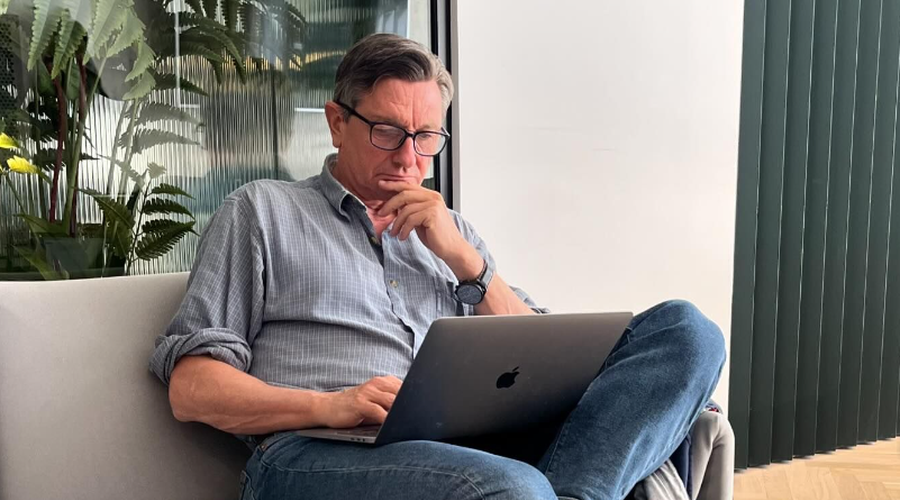Nekdanji predsednik Pahor cilja na nov položaj, Golobovo podporo že ima! (foto: Instagram/Borut Pahor)
