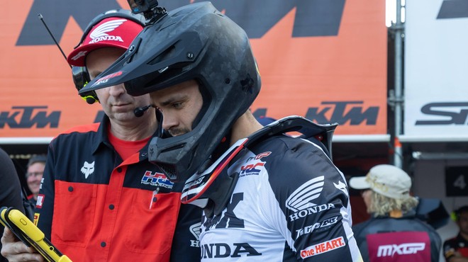 Motokros: Tim Gajser drugi v prvi vožnji dirke svetovnega prvenstva (foto: Profimedia)