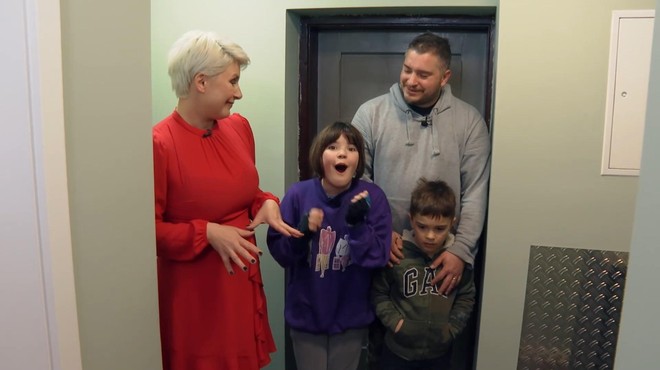 Delovna akcija: s prenovo je za družino Markovec posijal žarek upanja (foto: Voyo/posnetek zaslona)