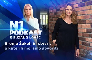 Bronja Žakelj in stvari, o katerih moramo govoriti | N1 podkast s Suzano Lovec