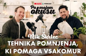 Nik Škrlec iskreno o svoji najljubši tehniki pomnjenja in o tem, zakaj mu je ušel Guinnessov rekord