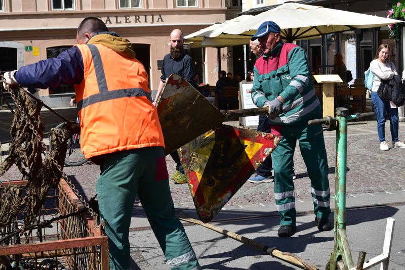 Prizori zbranega železja niso bili nič kaj prijetni.