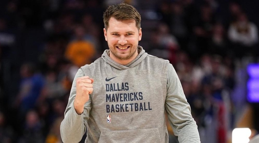 Znova dokazal, da spada med najboljše: Luka Dončić v ožjem izboru za najkoristnejšega igralca lige NBA (foto: Profimedia)