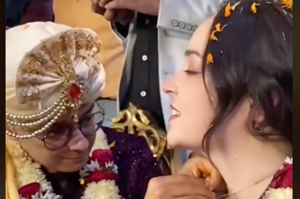 Hrvatica se je poročila v Indiji, a se ji ni niti sanjalo, kaj vse jo čaka (foto: posnetek zaslona TikTok)