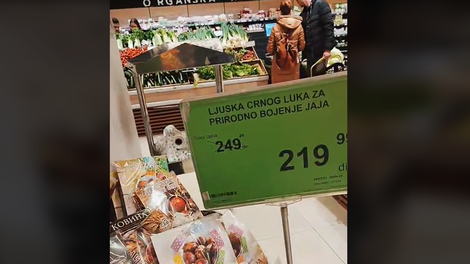 Množično kupovanje olupkov, ki so ponekod celo dražji od čebule