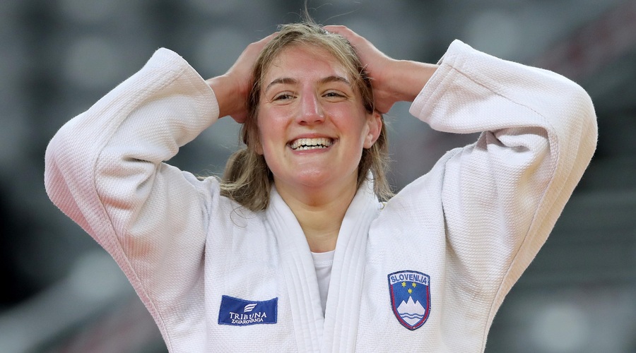 Prva slovenska medalja na olimpijskih igrah! Andreja Leški najmanj srebrna (foto: Igor Kralj/Pixsell/Bobo)