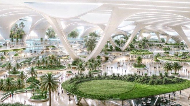 Neverjeten dubajski projekt: začetek gradnje največjega letališkega terminala na svetu (foto: Instagram/AlexInAir)