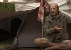 Slovenski pisatelj živi v šotoru v osrčju Istre: "Mnogi so mi očitali, da nisem več naraven, ker sem se cepil"