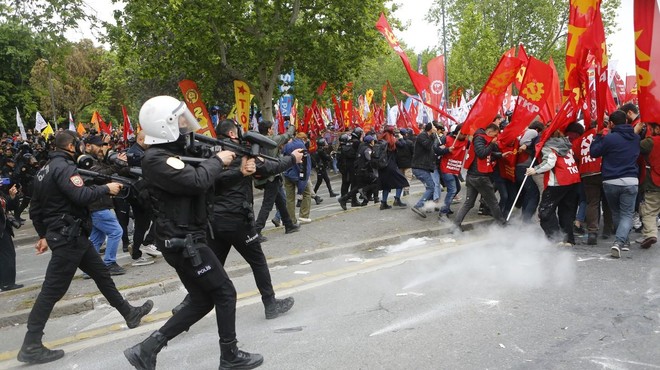 Protesti v Istanbulu. (foto: Profimedia)