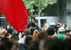 V Ljubljani so se zbrali protestniki: kaj izpostavljajo kot ključno za graditev moči delavk in delavcev?