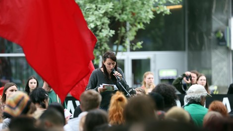 Protest, 1. maj, delavec