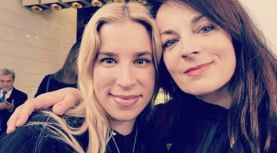 Saša Broz (desno) in Sara Haas. (foto: Instagram/sasabroz)