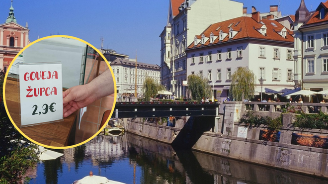 Preverili smo: kje lahko v turistični Ljubljani še pojemo poceni kosilo ali topel obrok? (Pa ne bureka ali pice) (foto: Profimedia/M.P./fotomontaža)