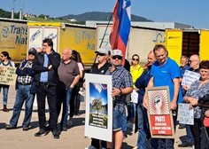 Protest proti načrtovanemu azilnemu domu: "Gre za izjemno aroganco vlade"