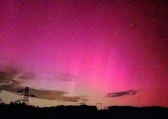 Severni sij nad Slovenijo: družbena omrežja preplavile čudovite fotografije (FOTO)