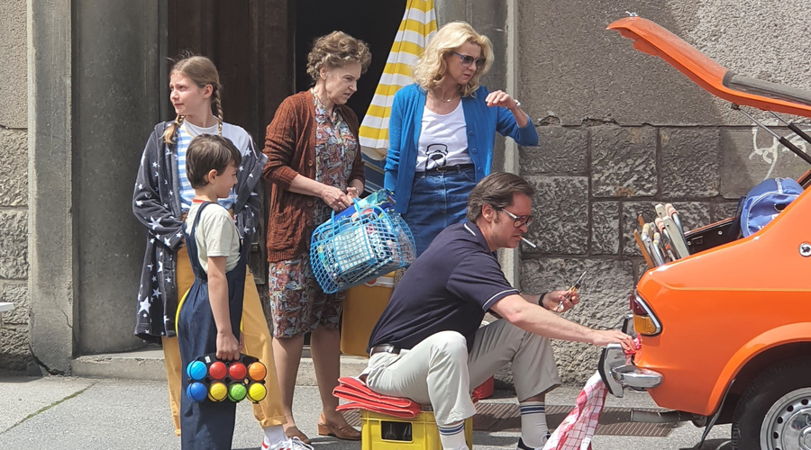 Začeli snemati težko pričakovani slovenski film, Tjaša Železnik s povsem novim videzom (FOTO) (foto: Perfo/Luka Matijevec)