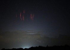 Kaj so “rdeče prikazni”, ki so nad Slovenijo nastale v četrtek