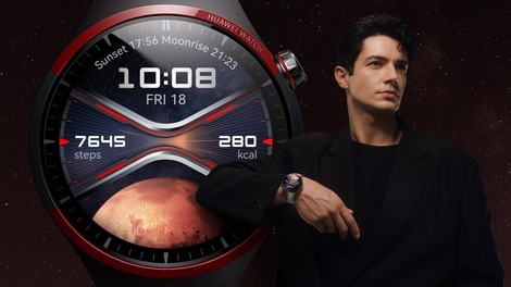 Huawei Watch 4 Pro Space Edition - raketna šoba na zapestju