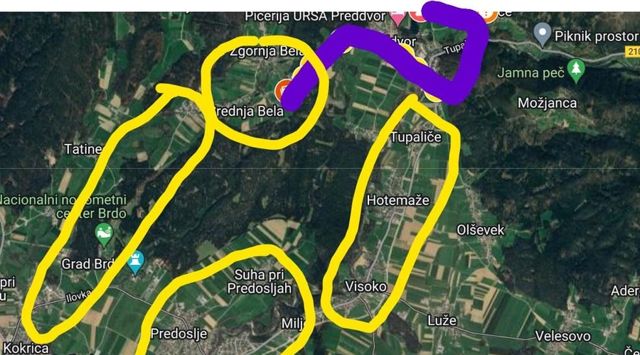 Na Gorenjskem se odvija prava iskalna akcija, Lili pa beži po svoje (foto: K9 iskanje pogrešanih - Slovenija)