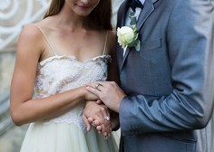 Slovenska športnika sta si obljubila večno zvestobo: njuna poroka je izgledala kot v pravljici (FOTO)