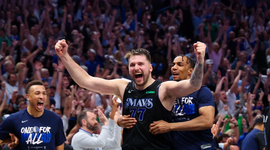 Dončić peti najboljši košarkar dveh krogov končnice lige NBA (foto: Profimedia)