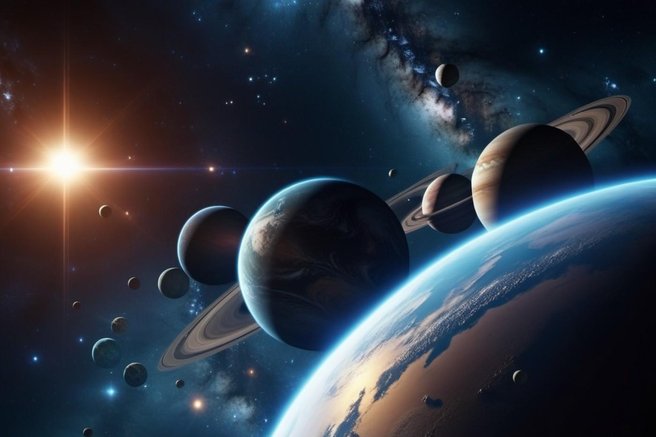 vesolje, zemlja, planeti