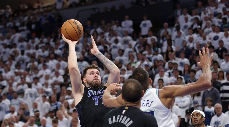 Dončić tri sekunde pred koncem Dallasu prinesel zmago (foto: Profimedia)