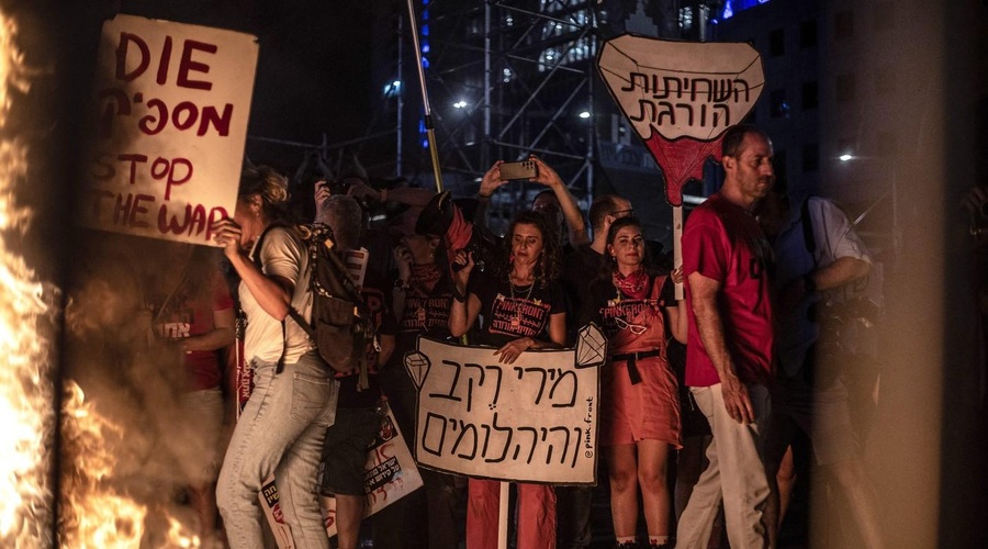 V Izraelu znova množični protivladni protesti: kaj zahtevajo od izraelskega premierja? (foto: Profimedia)