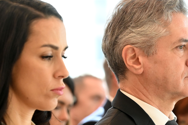 Tina Gaber, Robert Golob