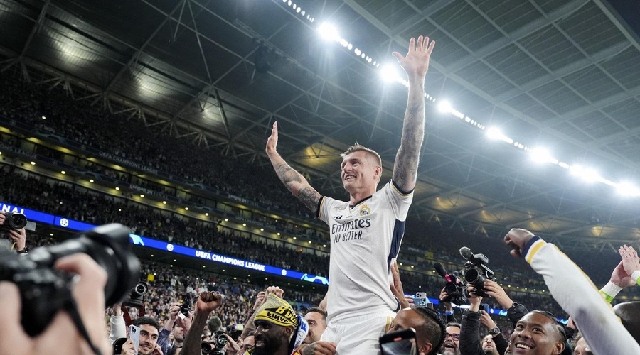 Real Madrid že petnajstič na evropskem nogometnem prestolu! (foto: Profimedia)