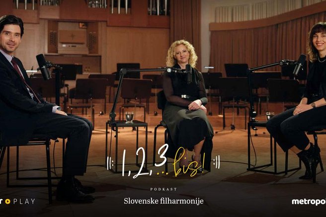 Hana Stupica Urška Križnik Zupan Tilen Artač podkast Slovenska filharmonija