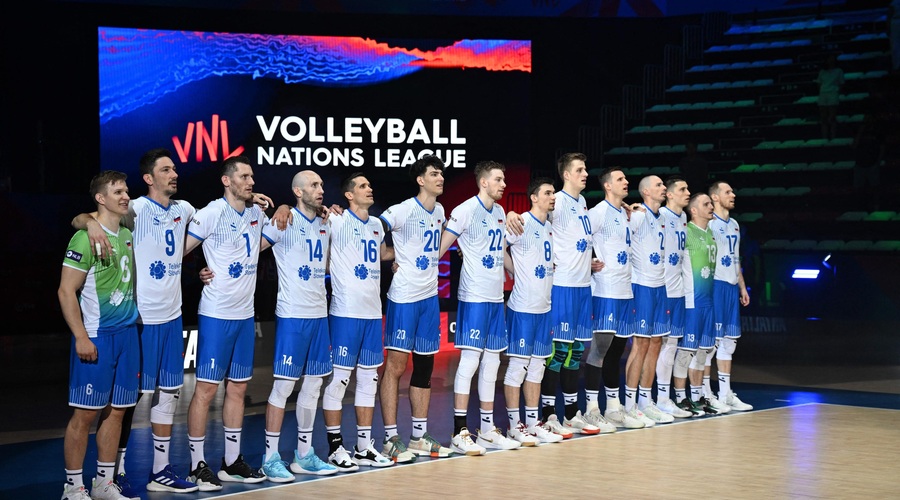 Slovenski odbojkarji s fantastično igro nadaljevali niz zmag (foto: Profimedia)