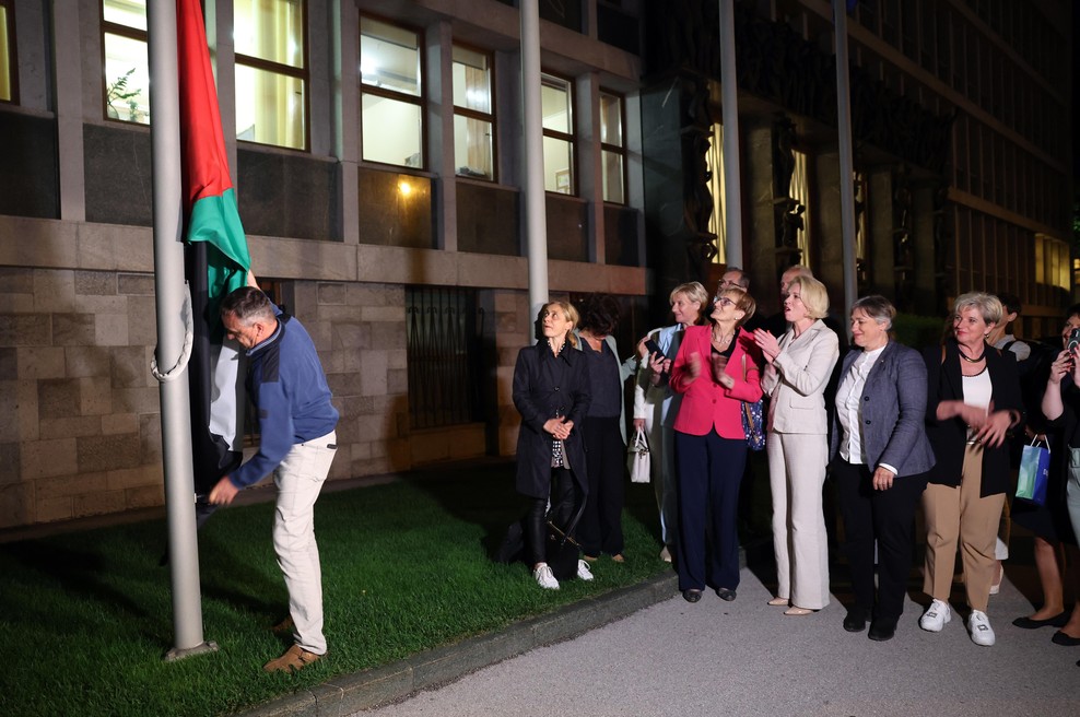 Priznanje Palestine: Golob se bo srečal s palestinskim predsednikom Abasom (foto: Borut Živulović/Bobo)