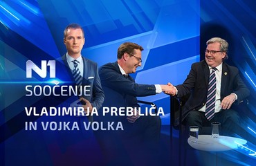 Soočenje Vladimirja Prebiliča in Vojka Volka | N1 STUDIO