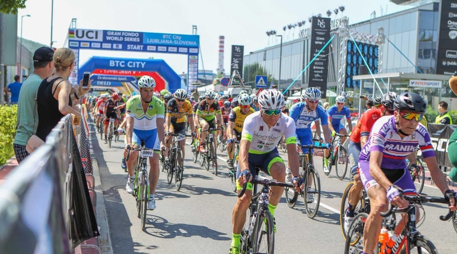 Prihaja Maraton Franja BTC City: preverite, kje bodo v prihodnjih dneh potekale zapore cest (foto: Facebook/Tour of Slovenia)