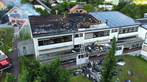 Trzic Bistrica osnovna sola pozar gasenje