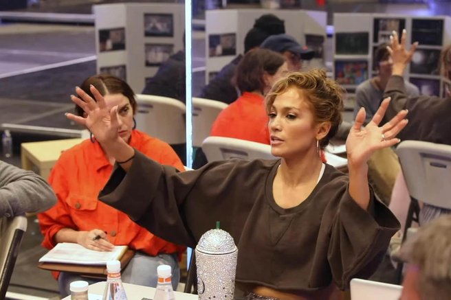 Jennifer Lopez pozornost govor samovšečnost