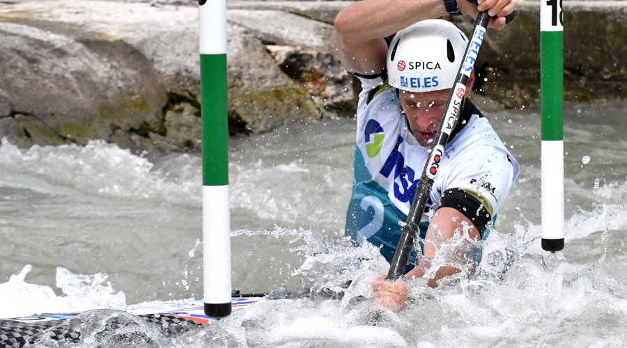 Izjemni Benjamin Savšek v Pragi osvojil srebrno kolajno in si zagotovil vstopnico za olimpijske igre (foto: Profimedia)
