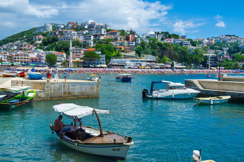 Plaža v Ulcinju