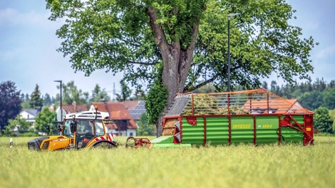 traktor, zemlja, podeželje