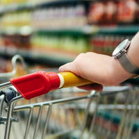 košarica nakupovalni voziček