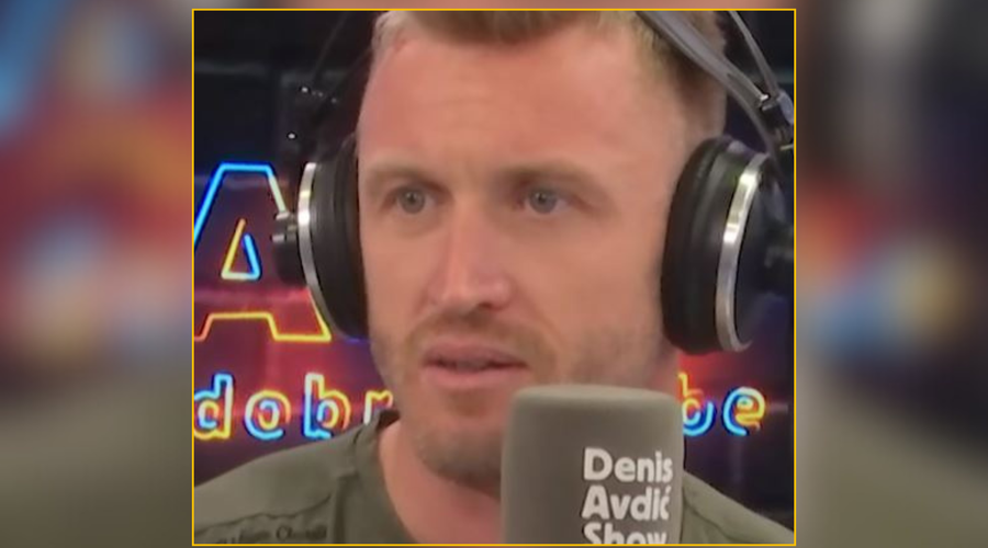 Voditeljica z vulgarnim vprašanjem spravila Denisa Avdića v neugoden položaj: "Tečna si!" (foto: Instagram/radio1slo)