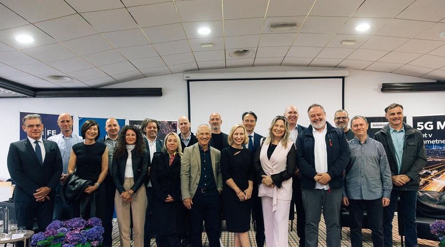 Telemach s partnerji predstavil raziskavo 5G infrastrukture za prihodnost mobilnosti in povezljivosti v Sloveniji in na Hrvaškem (foto: promocijska fotografija)
