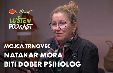 ''Ko sestavljam meni, si že zamišljam, katero vino bo šlo lepo zraven.'' | LUŠTen podkast