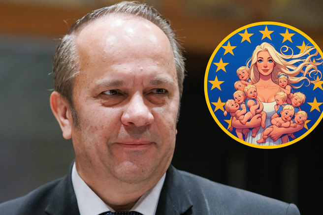 Branko grims, otroci, evropa