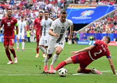 V zadnji sekundi tekme Srbija izenačila proti fantastični Sloveniji