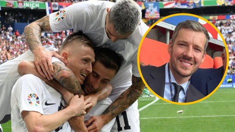 Napeto tekmo s Srbi si je v živo ogledalo rekordno število Slovencev, med njimi tudi znani obrazi (FOTO)