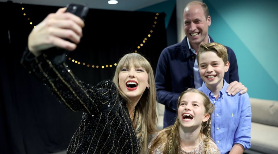 Tako se je princ William z otrokoma zabaval na koncertu Taylor Swift (VIDEO) (foto: princeandprincessofwales/Instagram)